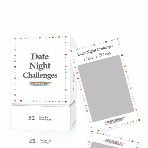 Full Color Scratch Off Postcard